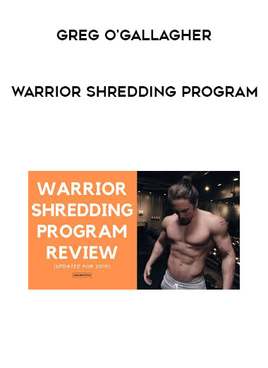 Greg O'Gallagher - Warrior Shredding Program digital download