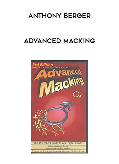 Anthony Berger - Advanced Macking digital download