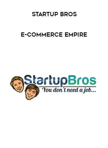 StartupBros - E-Commerce Empire digital download
