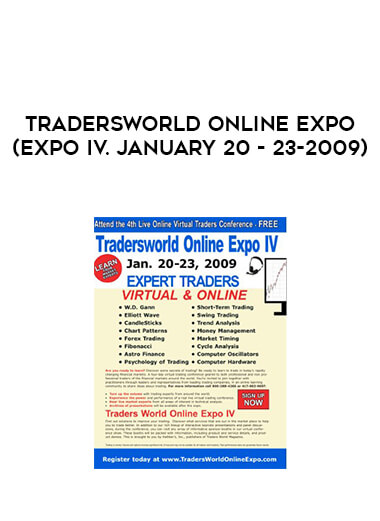 Tradersworld Online Expo (Expo IV. January 20 - 23-2009) digital download