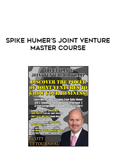 Spike Humer's Joint Venture Master Course digital download