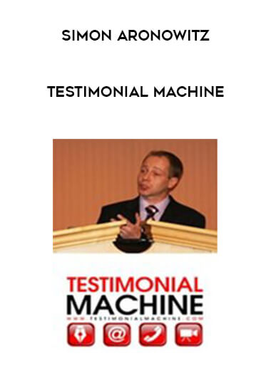 Simon Aronowitz - Testimonial Machine digital download