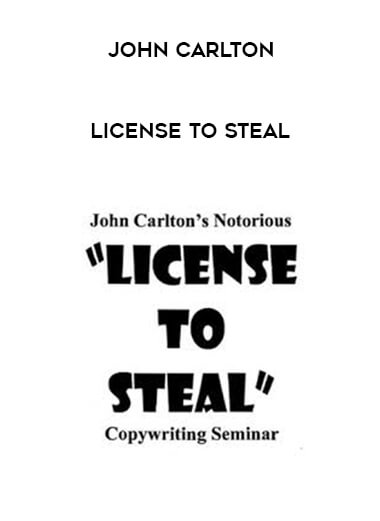 John Carlton - License to Steal digital download