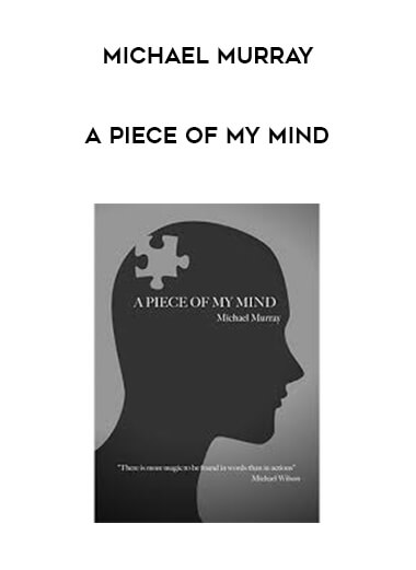 Michael Murray - A Piece Of My Mind digital download