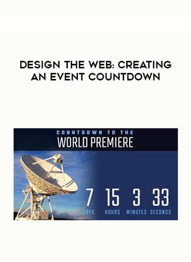 Design the Web: Creating an Event Countdown digital download