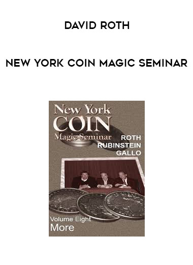 David Roth - New York Coin Magic Seminar digital download