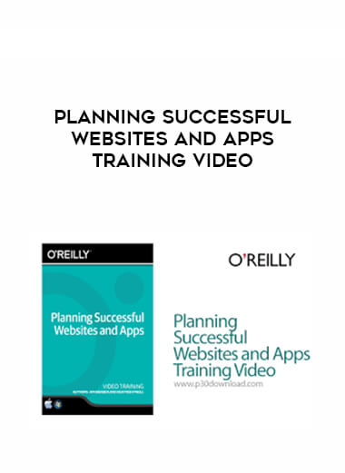 Planning Successful Websites and Apps Training Video digital download