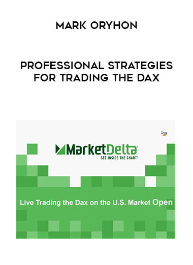 Mark Oryhon - Professional Strategies For Trading The DAX digital download