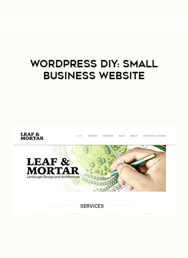 WordPress DIY: Small Business Website digital download