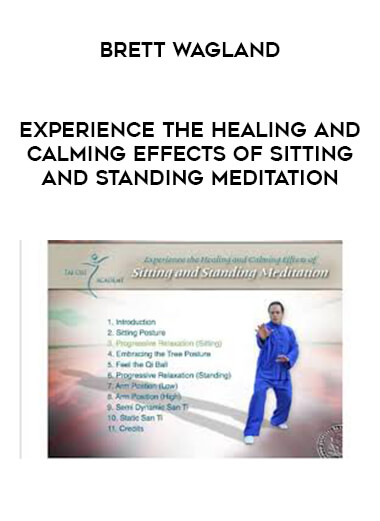 Brett Wagland - Experience the Healing and Calming Effects of Sitting and Standing Meditation digital download