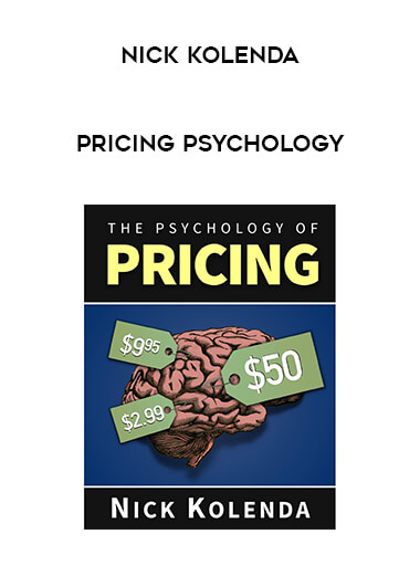 Nick Kolenda - Pricing Psychology digital download