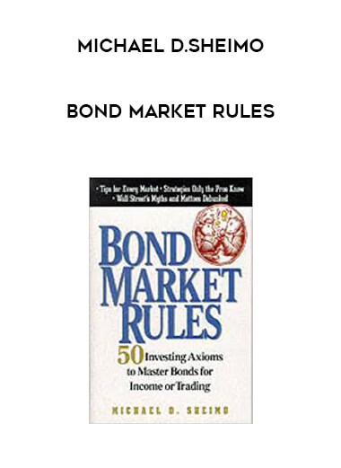 Michael D.Sheimo - Bond Market Rules digital download