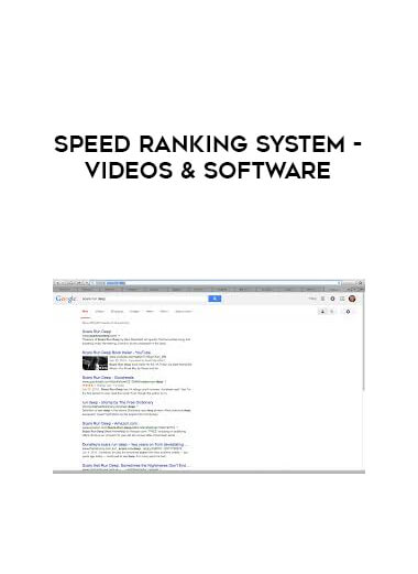 Speed Ranking System - Videos & Software digital download