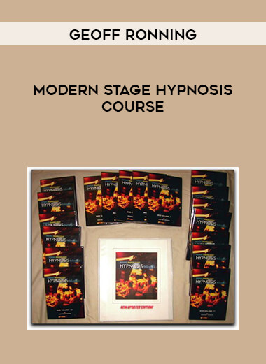 Geoff Ronning - Modern Stage Hypnosis Course digital download