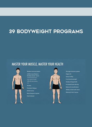 39 Bodyweight Programs digital download