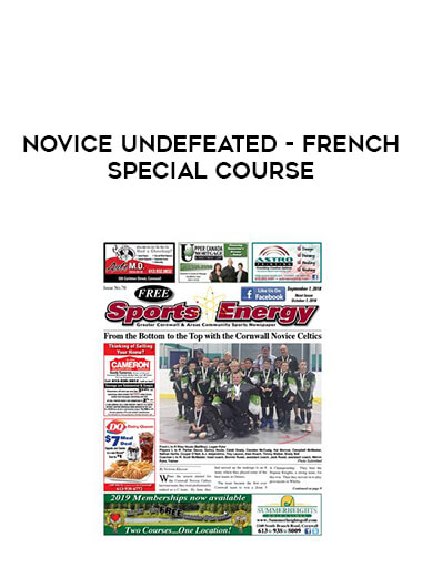 Novice undefeated - French special course digital download