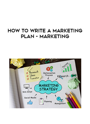 How to write a marketing plan- marketing digital download