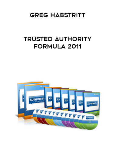Greg Habstritt - Trusted Authority Formula 2011 digital download