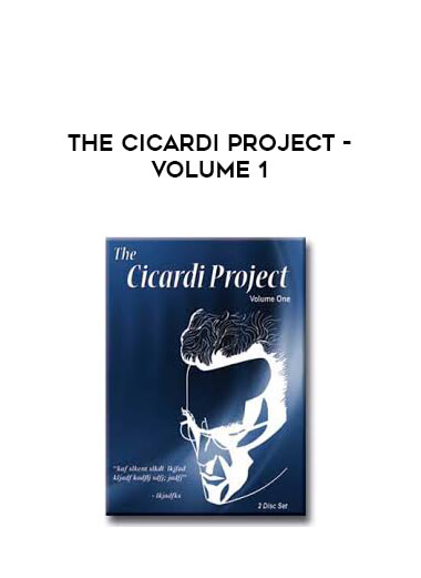 The Cicardi project - Volume 1 digital download