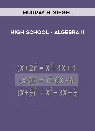 High School - Algebra II - Murray H. Siegel digital download