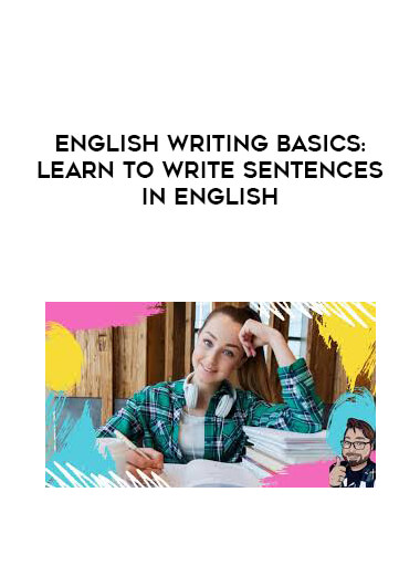 English Writing Basics: Learn to Write Sentences in English digital download