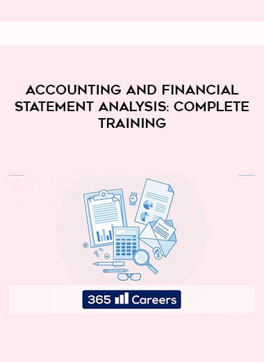 Accounting and Financial Statement Analysis - Complete Training digital download