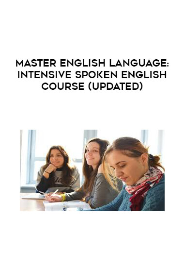 Master English Language: Intensive Spoken English Course (Updated) digital download
