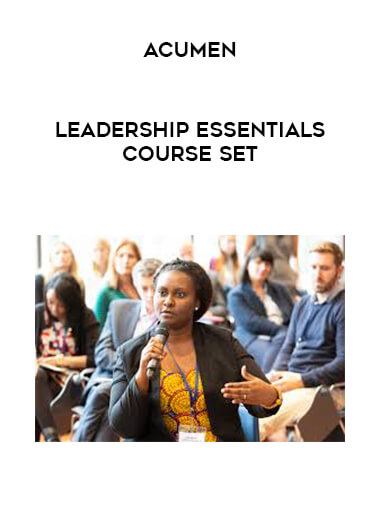 Acumen - Leadership Essentials Course Set digital download
