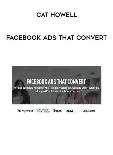 Cat Howell - Facebook Ads That Convert digital download