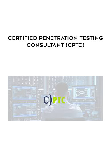 Certified Penetration Testing Consultant (CPTC) digital download