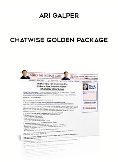 Ari Galper - Chatwise Golden Package digital download