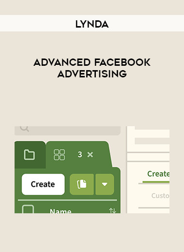 Lynda - Advanced Facebook Advertising digital download