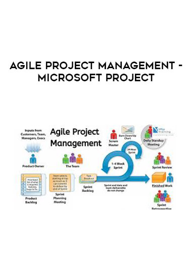 Agile Project Management - Microsoft Project digital download
