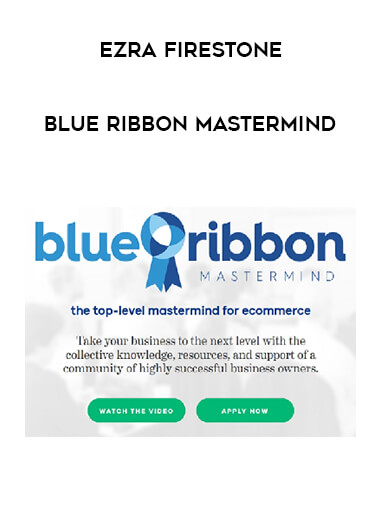 Ezra Firestone - Blue Ribbon Mastermind digital download