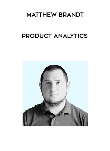 Matthew Brandt - Product analytics digital download