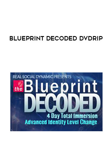 Blueprint Decoded Dvdrip digital download