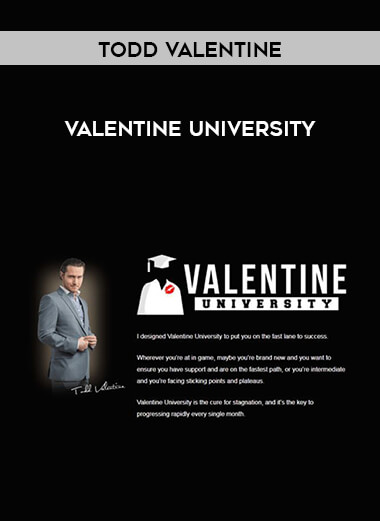 Todd Valentine - Valentine University digital download