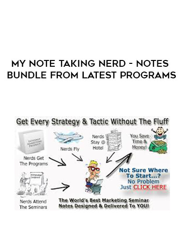 My Note Taking Nerd - Notes Bundle From Latest Programs digital download