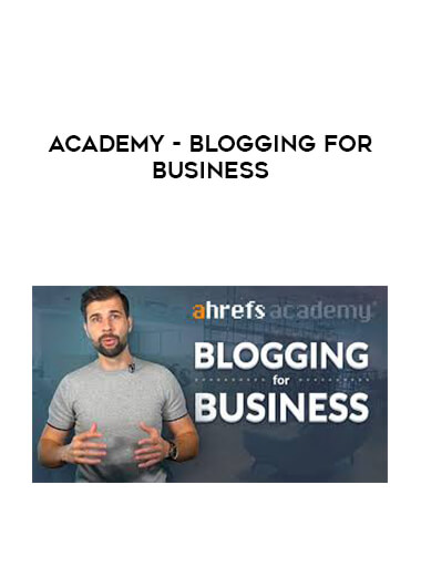 Academy - Blogging for business digital download