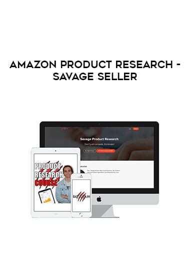 Amazon Product Research - Savage Seller digital download
