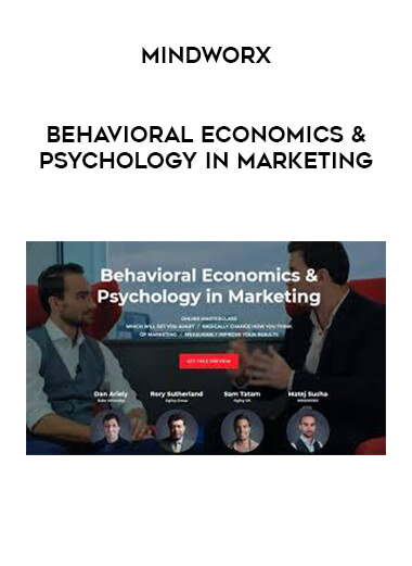 DMCA Mindworx - Behavioral Economics & Psychology in Marketing digital download