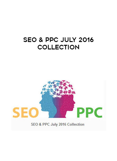 SEO & PPC July 2016 Collection digital download
