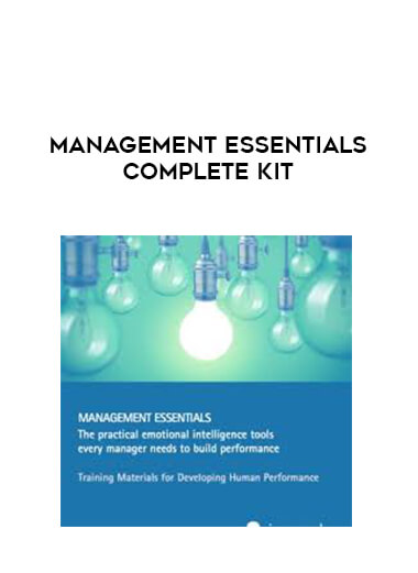 Management Essentials Complete Kit digital download