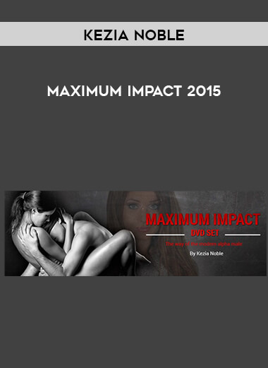 Kezia Noble - Maximum Impact 2015 digital download