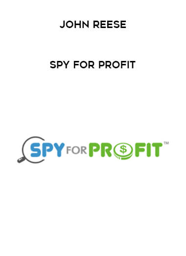 John Reese - Spy for Profit digital download