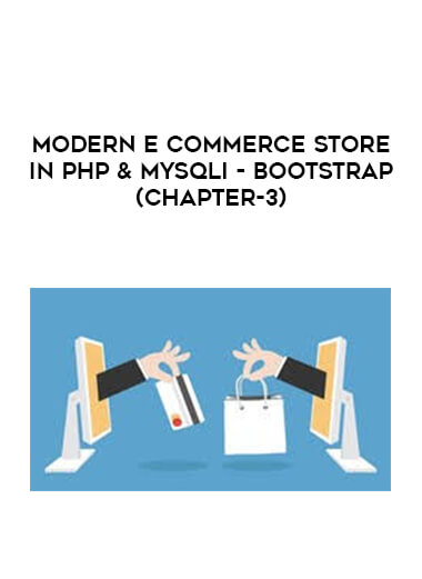 Modern E Commerce Store In php & mysqli - Bootstrap(Chapter-3) digital download
