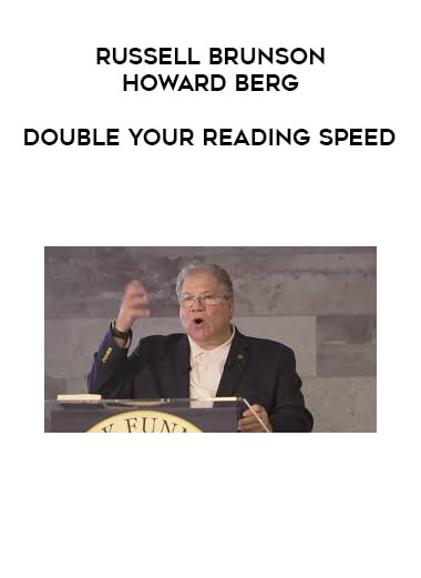 Russell Brunson & Howard Berg - Double Your Reading Speed digital download