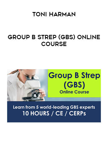 Toni Harman - Group B Strep (GBS) Online Course digital download