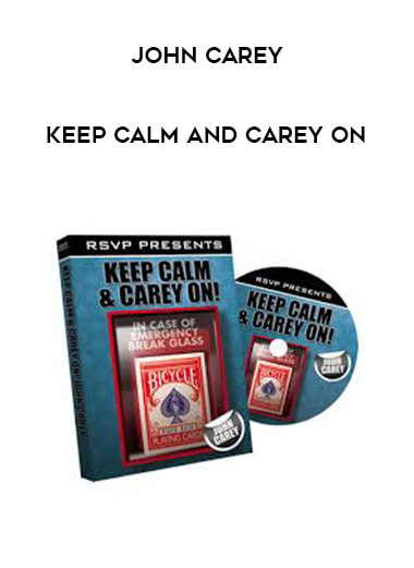 John Carey - Keep Calm and Carey On digital download