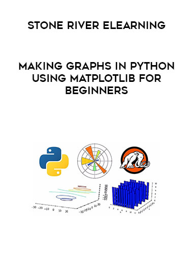 Stone River eLearning - Making Graphs in Python using Matplotlib for Beginners digital download